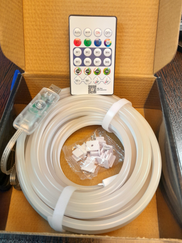 ریسه آر جی بی (RGB) نئون فلکسی برنامه پذیر حساس به صدا،گیم نتی