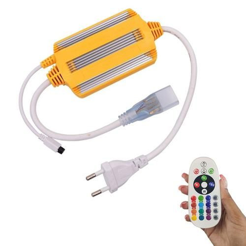 ریموت وایرلس و سوزنی ریسه هفت رنگ RGB